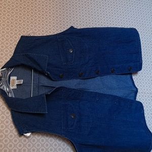 Denim vest